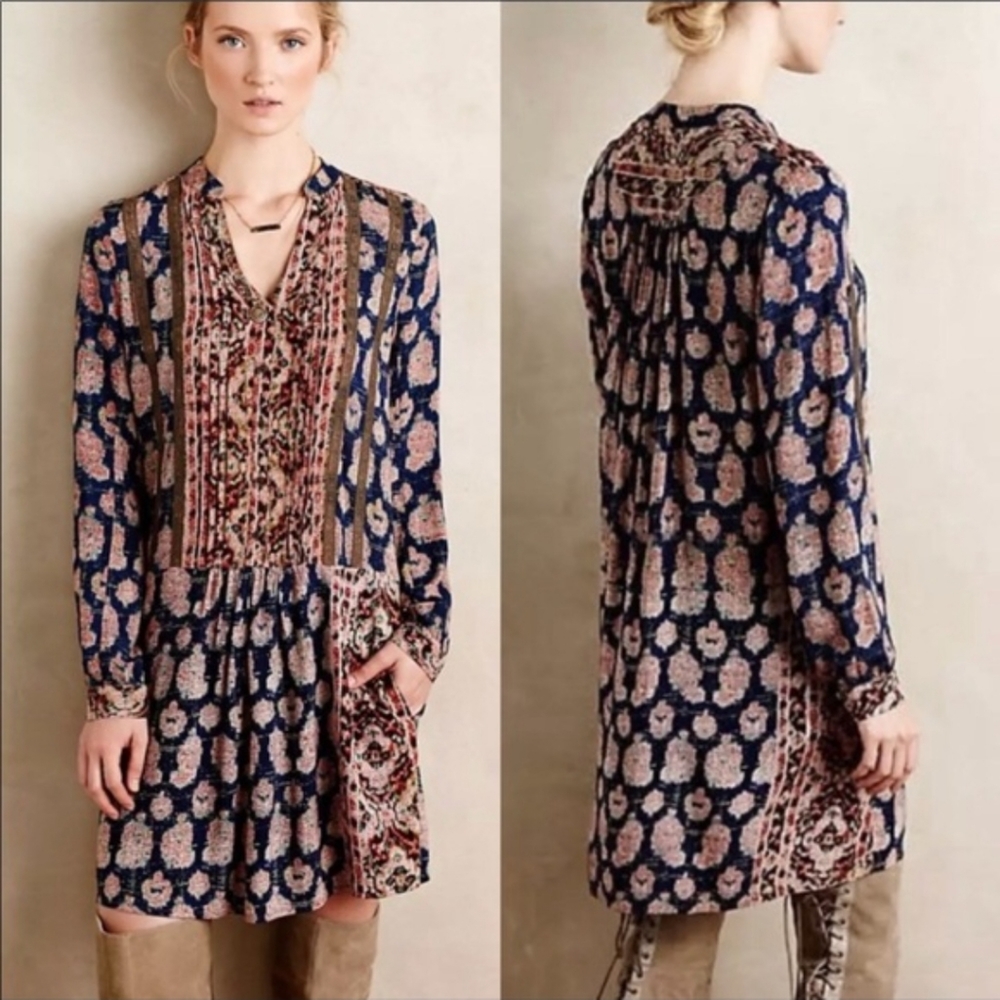 Tiny by Anthropologie Fall Shirtdress